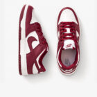 Nike Dunk Low Bordo & Kırık Beyaz Unisex Deri Sneaker 3 3 18