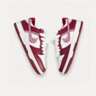 Nike Dunk Low Custom Team Red Pembe Kristal Taş Detaylı Sneaker 4 3 19