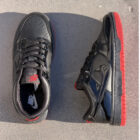 Nike Dunk Low Siyah Rugan Kırmızı Detaylı Unisex Spor Ayakkabı 4 3 38