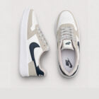 Nike Ebernon Low – Gri Süet & Lacivert Detaylı Retro Sneaker 4 3 4