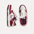 Nike Dunk Low Custom Team Red Pembe Kristal Taş Detaylı Sneaker 5 4 13