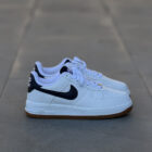 Nike Air Force 1 Low White Black Gum Taban Unisex Deri Sneaker 1 4 21