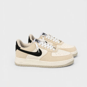 Nike Air Force 1 Low Sanddrift / Black Unisex Süet Sneaker