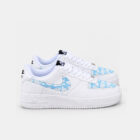 Nike Air Force 1 Low Custom Baby Blue Monogram Unisex Sneaker 1 a