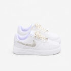 nike air force 1 custom kristal tas beyaz