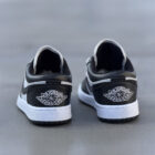 Air Jordan 1 Low Black White Panda Unisex Deri Sneaker 6 1 2