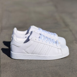Anasayfa 29 Adidas Superstar All White Düz Beyaz Unisex Deri Sneaker