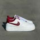 Nike Air Force 1 Low White / Bordeaux Unisex Deri Sneaker 1 17 1