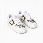 Nike Air Force 1 Low Custom Black Monogram Unisex Dokulu Sneaker 2 19