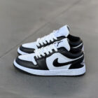 Air Jordan 1 Low Black White Panda Unisex Deri Sneaker 3 2 3