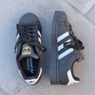 Adidas Originals Superstar Siyah / Beyaz Sneaker – Altın Logolu Klasik Deri Spor Ayakkabı 6 33
