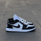 Air Jordan 1 Low Black White Panda Unisex Deri Sneaker 1 4 3