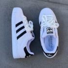 Adidas Originals Superstar Beyaz / Siyah Sneaker – Altın Logolu Klasik OG Deri Spor Ayakkabı 4 40