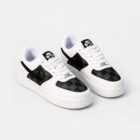 Nike Air Force 1 Low Custom Black Damier Check Unisex Deri Sneaker 2 5