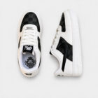 Nike Air Force 1 Low Custom Black Damier Check Unisex Deri Sneaker 3 6