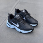 Nike Air Monarch IV Black / White Unisex Deri Sneaker 2 8 2