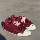 Converse Chuck Taylor All Star Burgundy / Pink Laces Kadın Sneaker 2 11 1