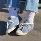 Converse Chuck Taylor Denim Blue / Cream Laces Kadın Sneaker 4 16 1