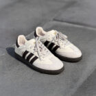 Adidas Originals Samba OG Krem / Kahverengi Sneaker – Süet T-Burunlu Wonder White Deri Spor Ayakkabı 2 2