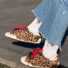 Converse Chuck Taylor Leopard Print / Red Laces Kadın Sneaker 5 3 1