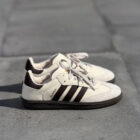 Adidas Originals Samba OG Krem / Kahverengi Sneaker – Süet T-Burunlu Wonder White Deri Spor Ayakkabı 1 3