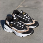 Skechers D'Lites Black / Snake Print / Gold Kadın Deri Sneaker 2 32 1