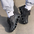 Nike Shox TL Tamamı Siyah Sneaker – Triple Black Yaylı Taban Y2K Spor Ayakkabı 2 34
