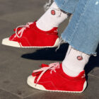 Converse Chuck Taylor All Star Red / Pink Laces Kadın Sneaker 4 7 1