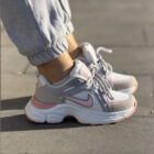 Nike Tech Hera Beyaz / Pembe Sneaker – Yüksek Kalın Taban Y2K Kadın Spor Ayakkabı 1 NIKE BEYAZ TAS PUDRA 1